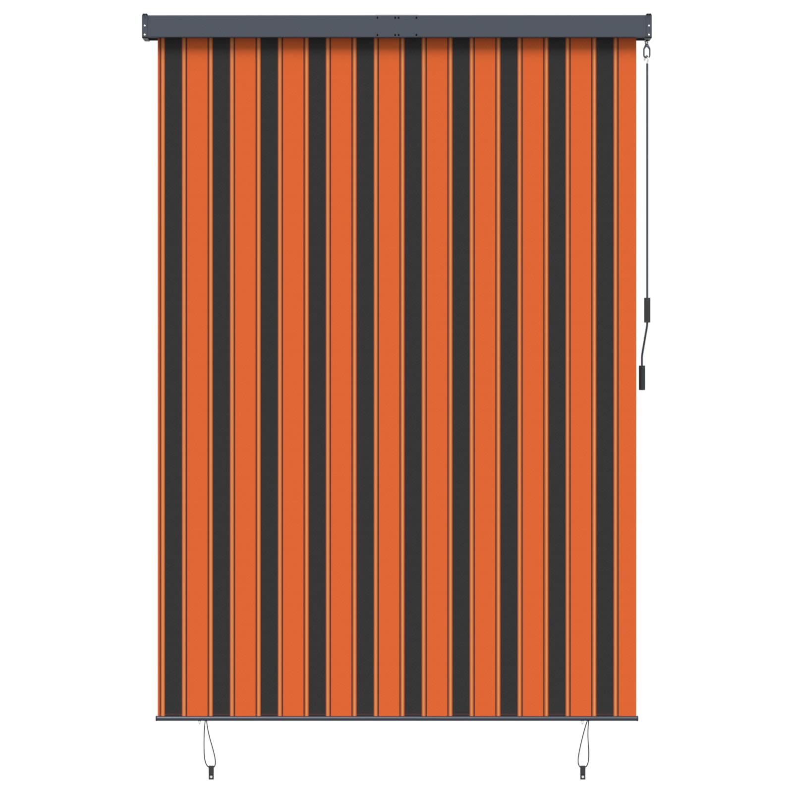 Tenda a rullo Arancione e Marrone 180 x 250 cm