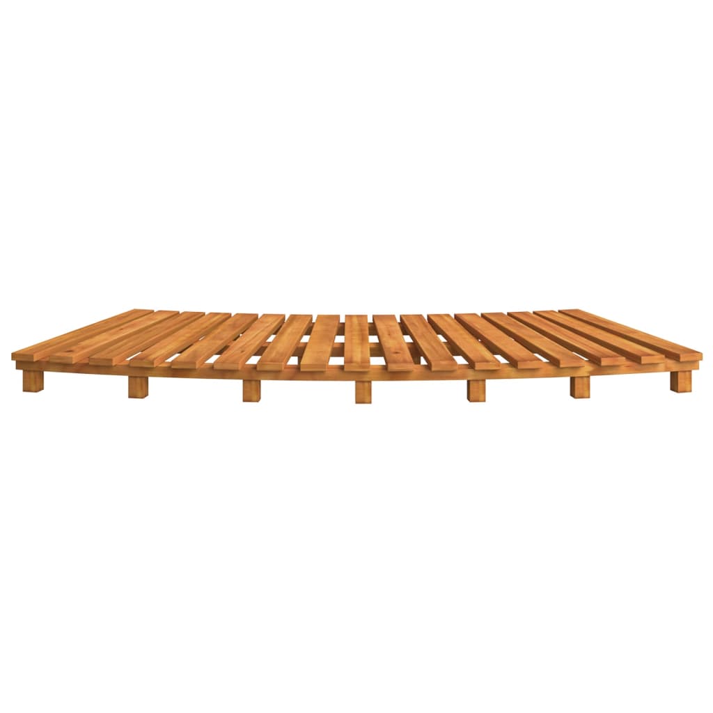 Passaggi per Spa 2 pz in Legno Massello di Acacia