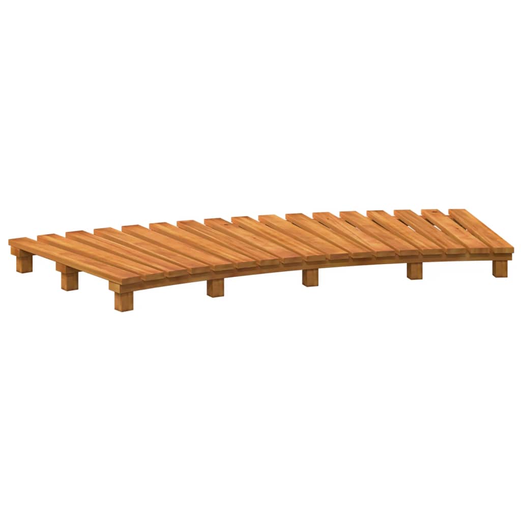 Passaggi per Spa 2 pz in Legno Massello di Acacia