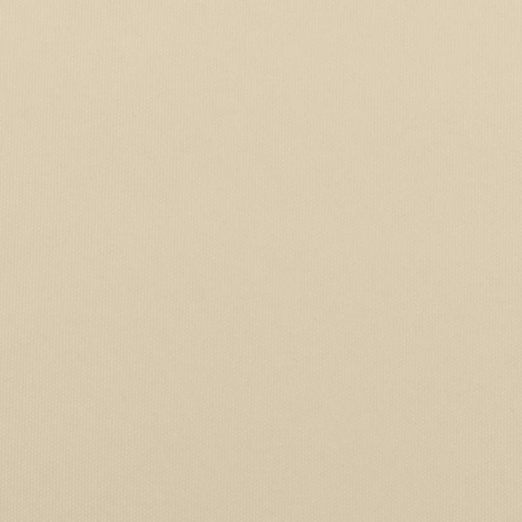 Gazebo Beige 4x4 m 180 g/m² Tessuto e Acciaio
