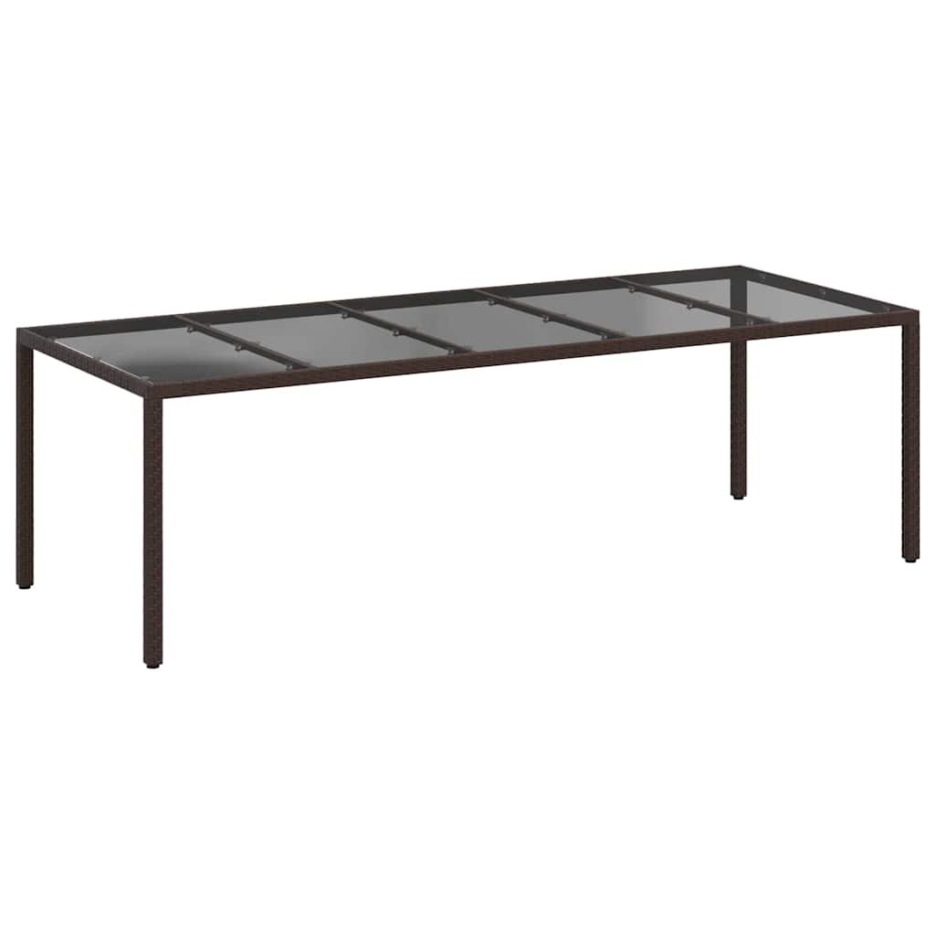 Tavolo da Giardino Marrone polyrattan