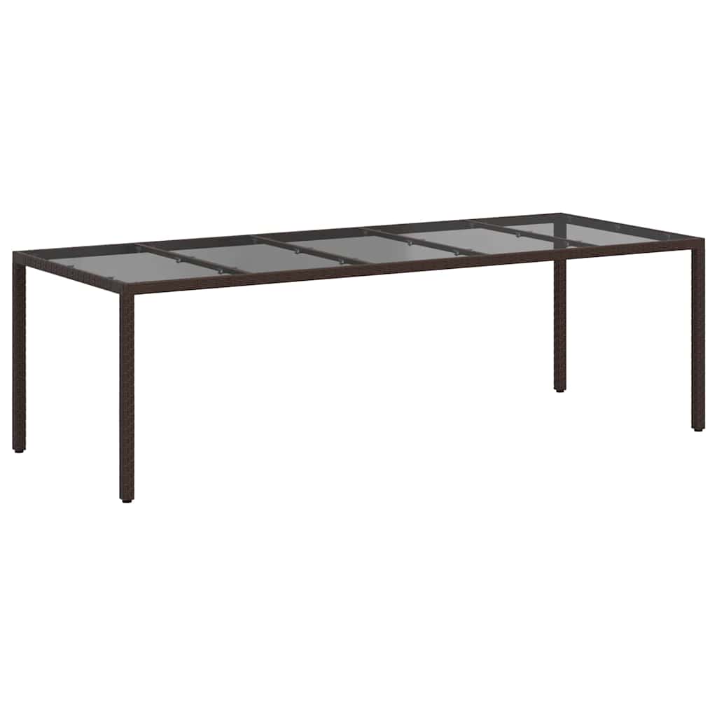 Tavolo da Giardino Marrone polyrattan