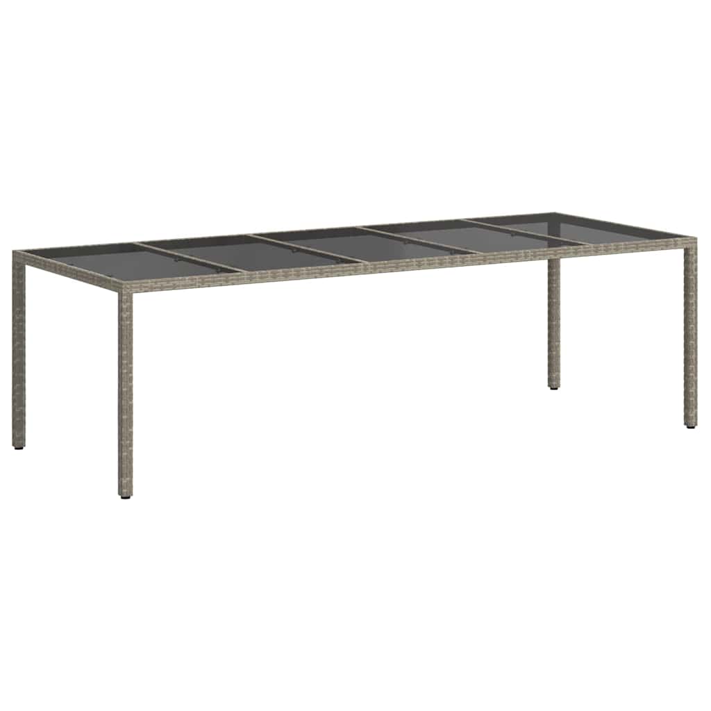 Tavolo da Giardino Grigio polyrattan