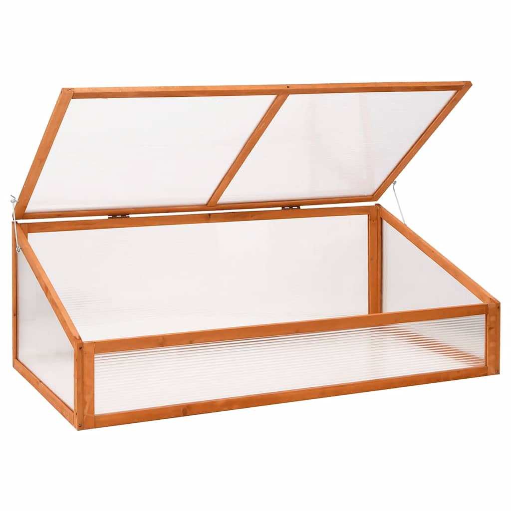 Serra Arancione 110x56x39 cm Legno di Abete