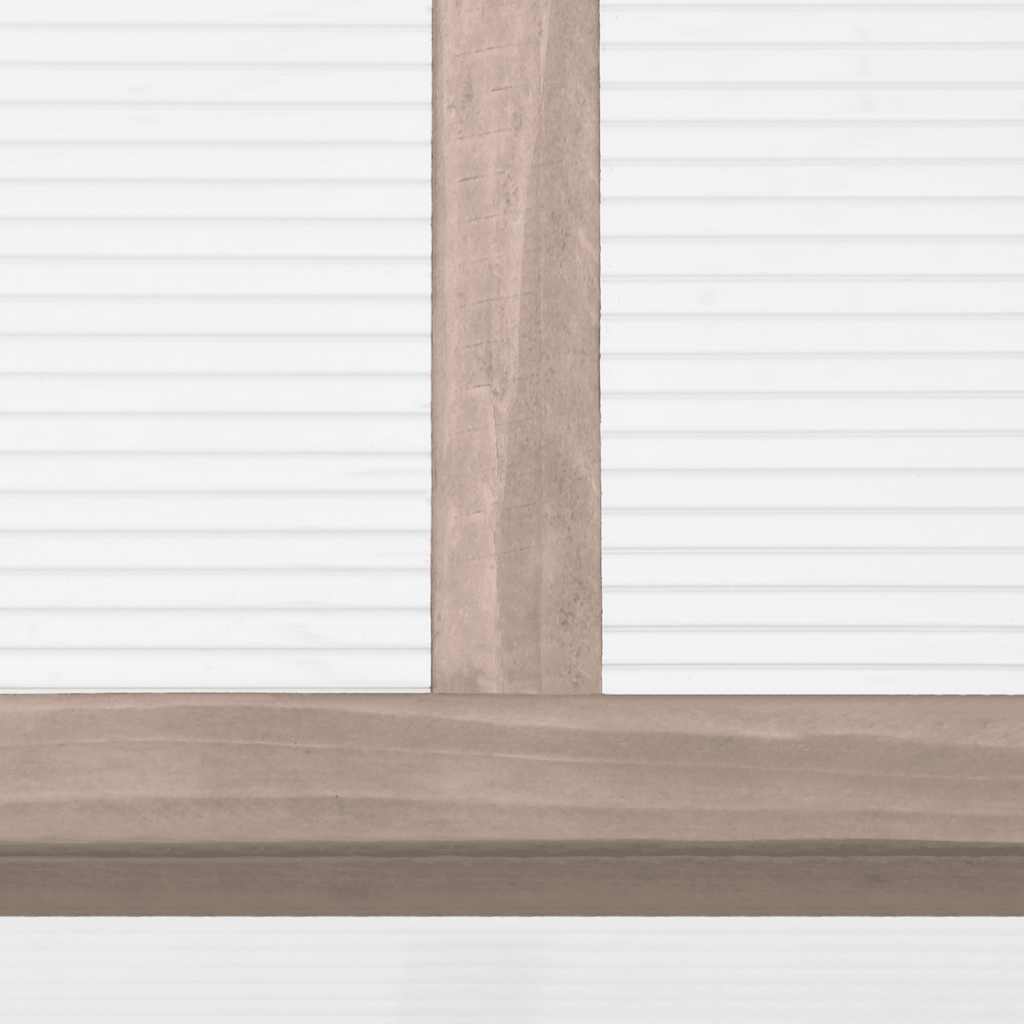 Serra Grigia 110x56x39 cm Legno di Abete