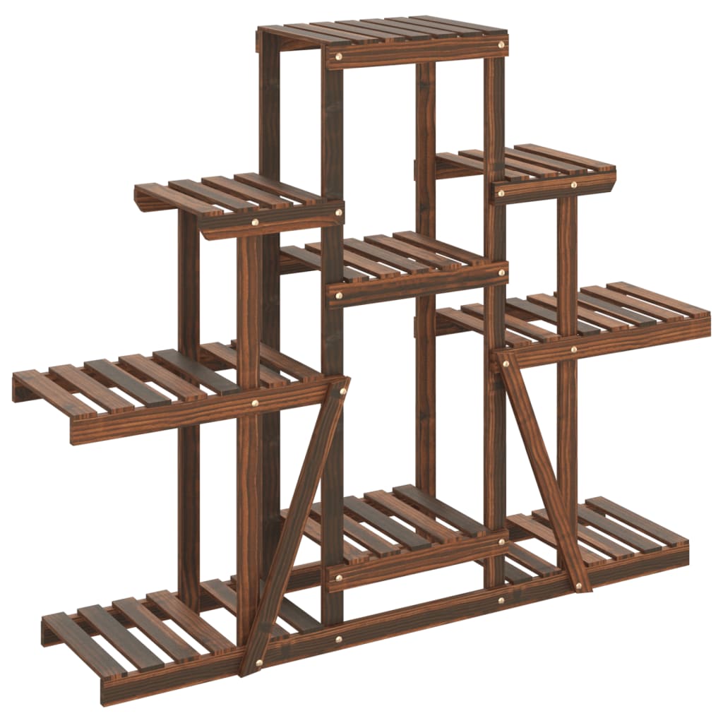 Portafiori 110x25x96 cm in Legno Massello di Abete