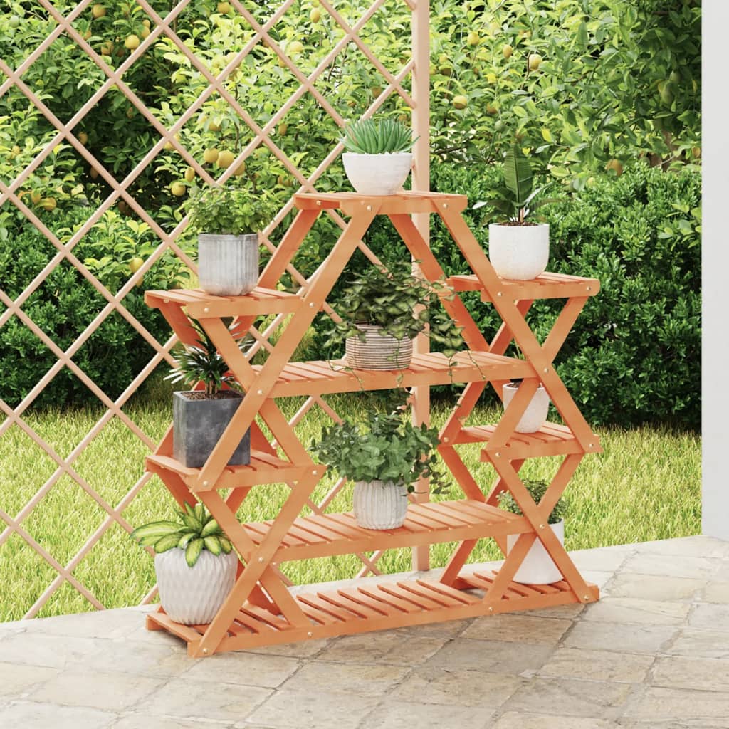 Portafiori 110x25x105 cm in Legno Massello di Abete
