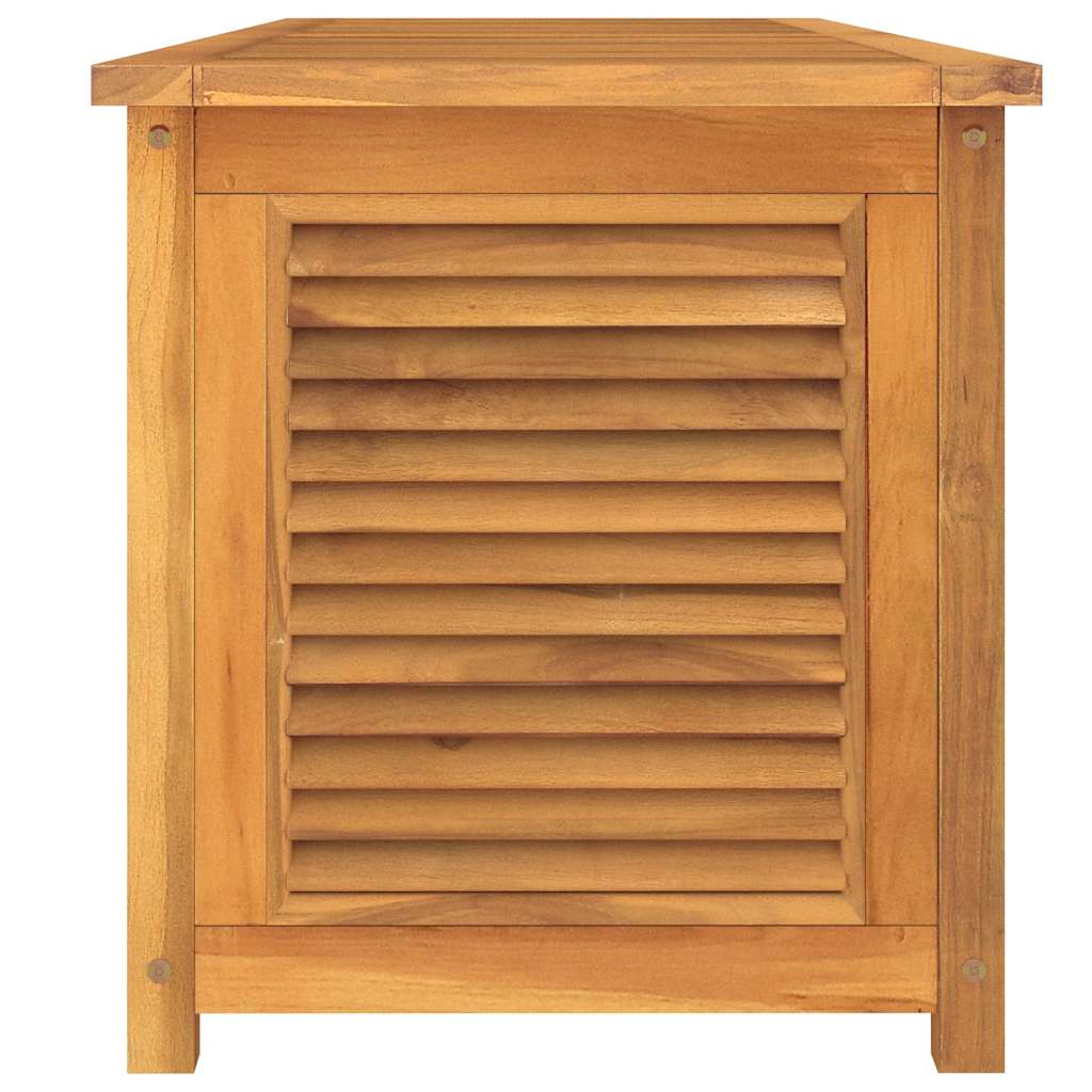Contenitore Giardino con Borsa 175x50x55 cm Legno Massello Teak