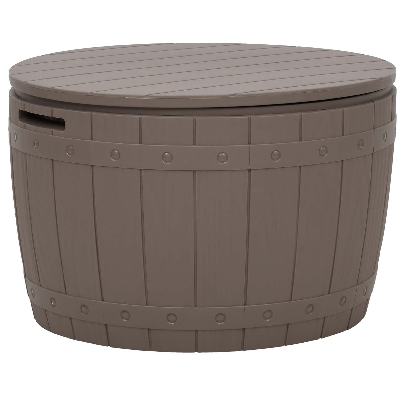 Contenitore da Giardino 3 in 1 Polipropilene Marrone Chiaro