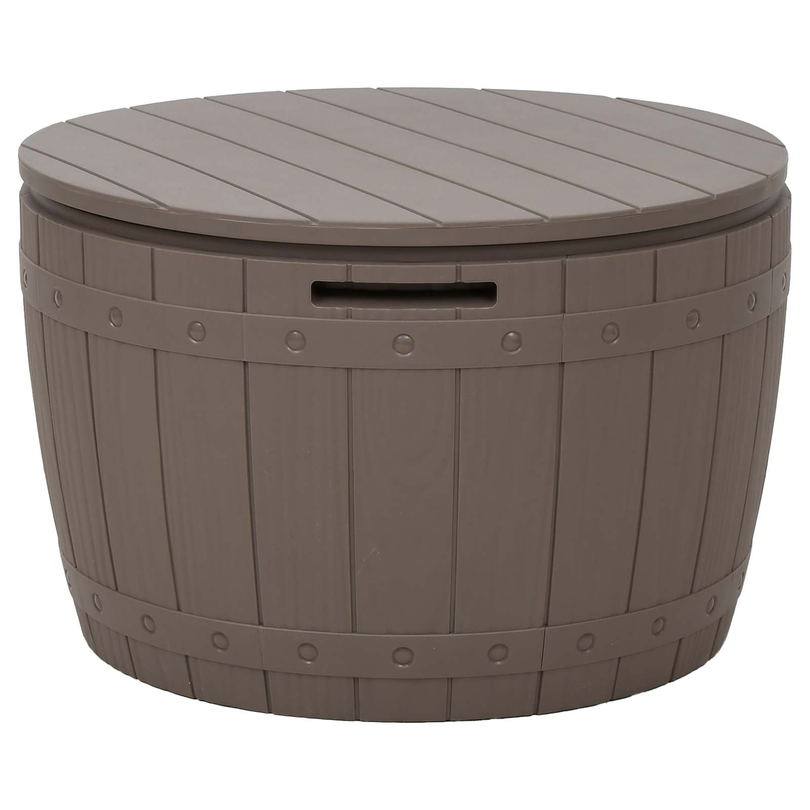 Contenitore da Giardino 3 in 1 Polipropilene Marrone Chiaro