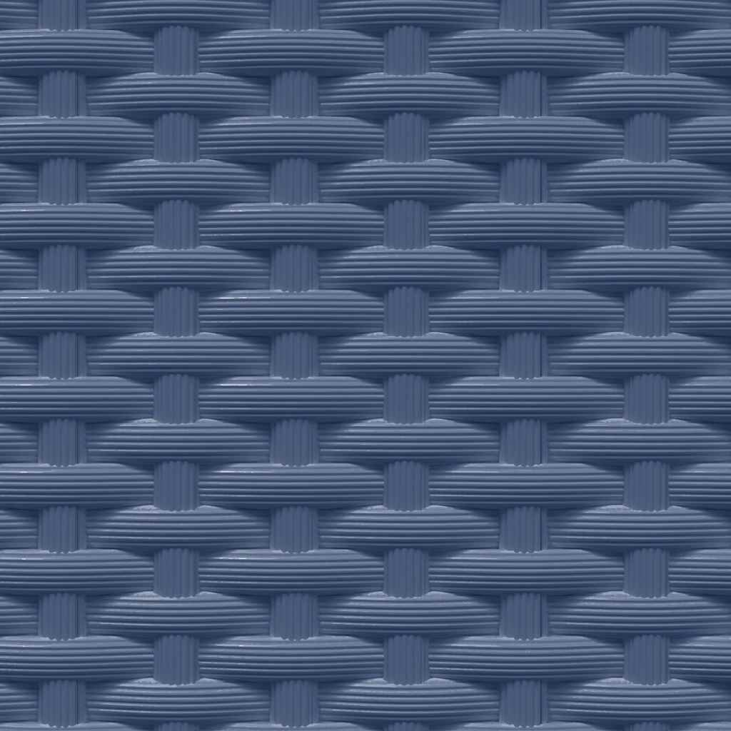 Fioriere 2 pz Grigio Blu 30x30x37 cm in Polipropilene