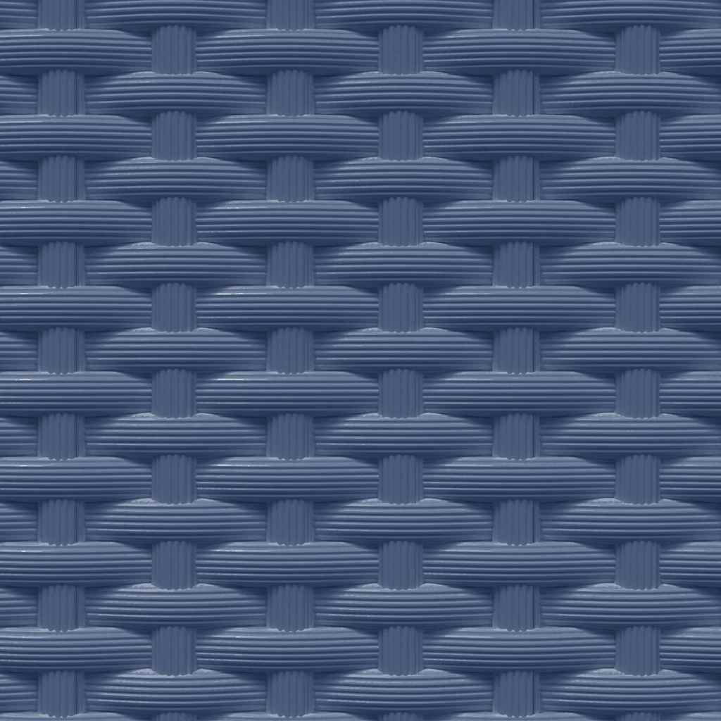 Fioriere 4 pz Grigio Blu 30x30x37 cm in Polipropilene