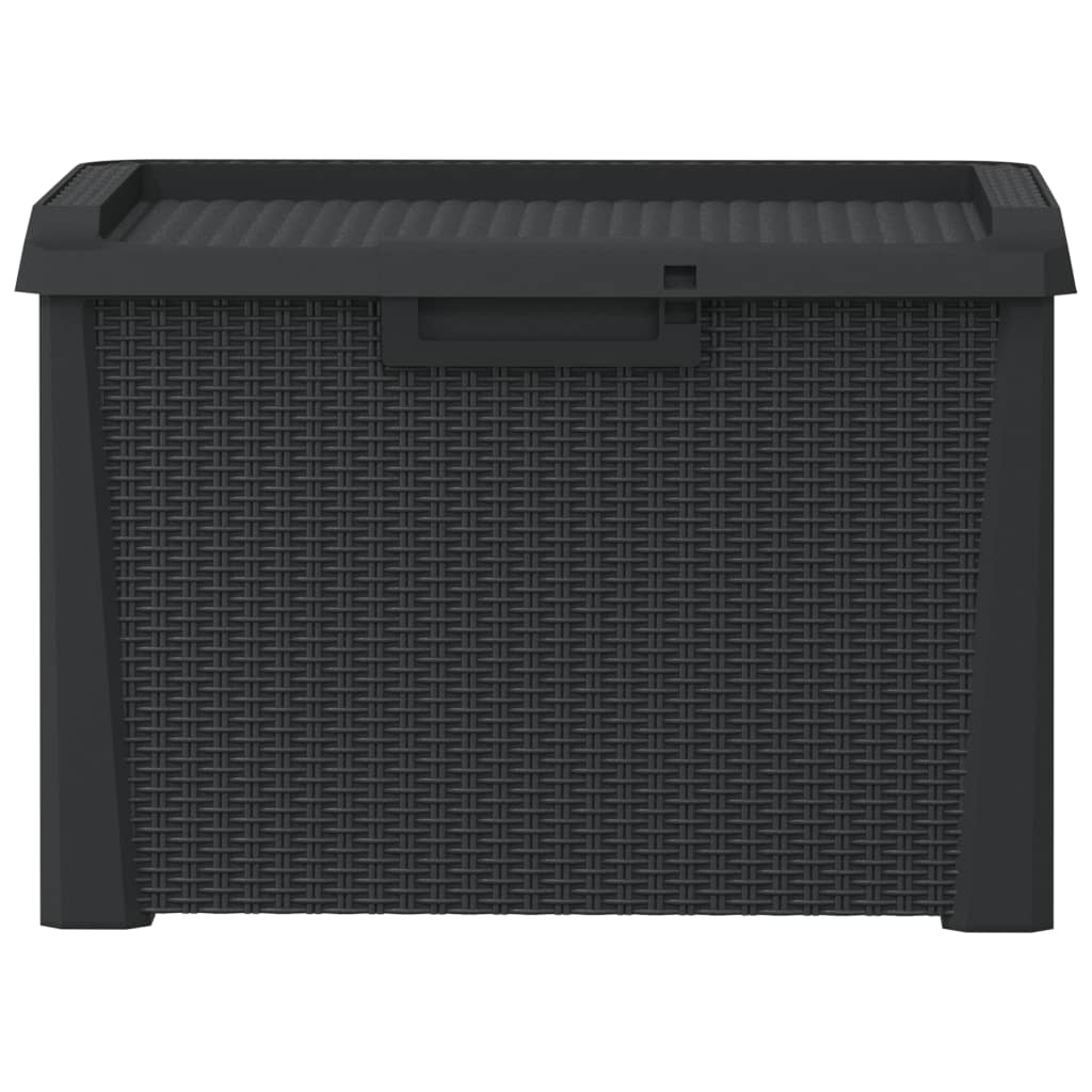 Baule da Giardino Antracite 125 L in PP