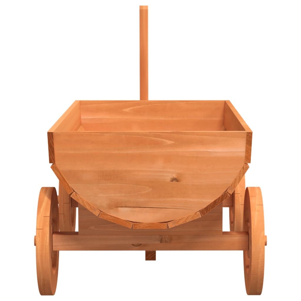 Carro Decorativo 70x43x54 cm in Legno Massello di Abete