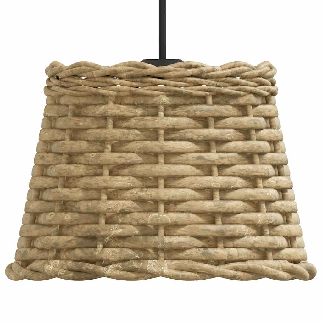 Paralume da Soffitto Marrone Ø20x15 cm in Vimini