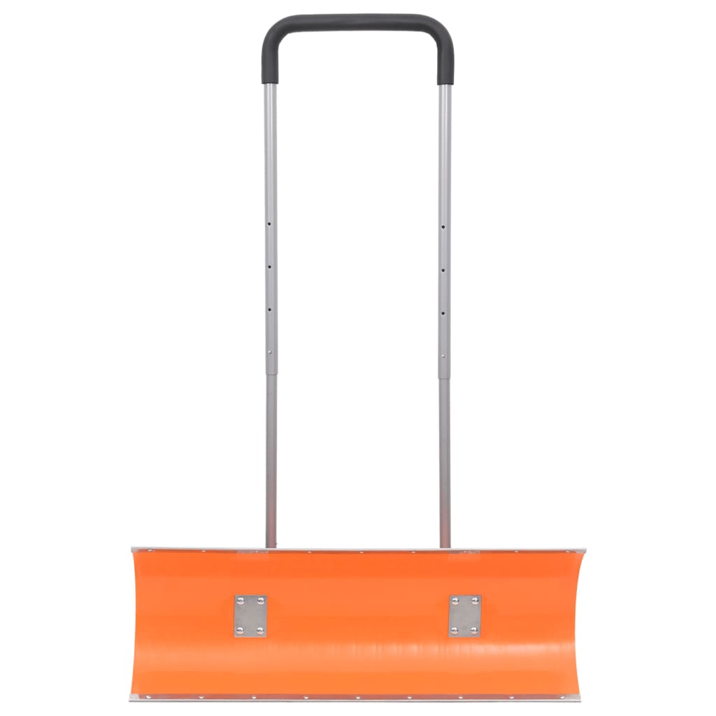 Pala da Neve con Manico Allungabile Arancione 96cm Lama Acciaio