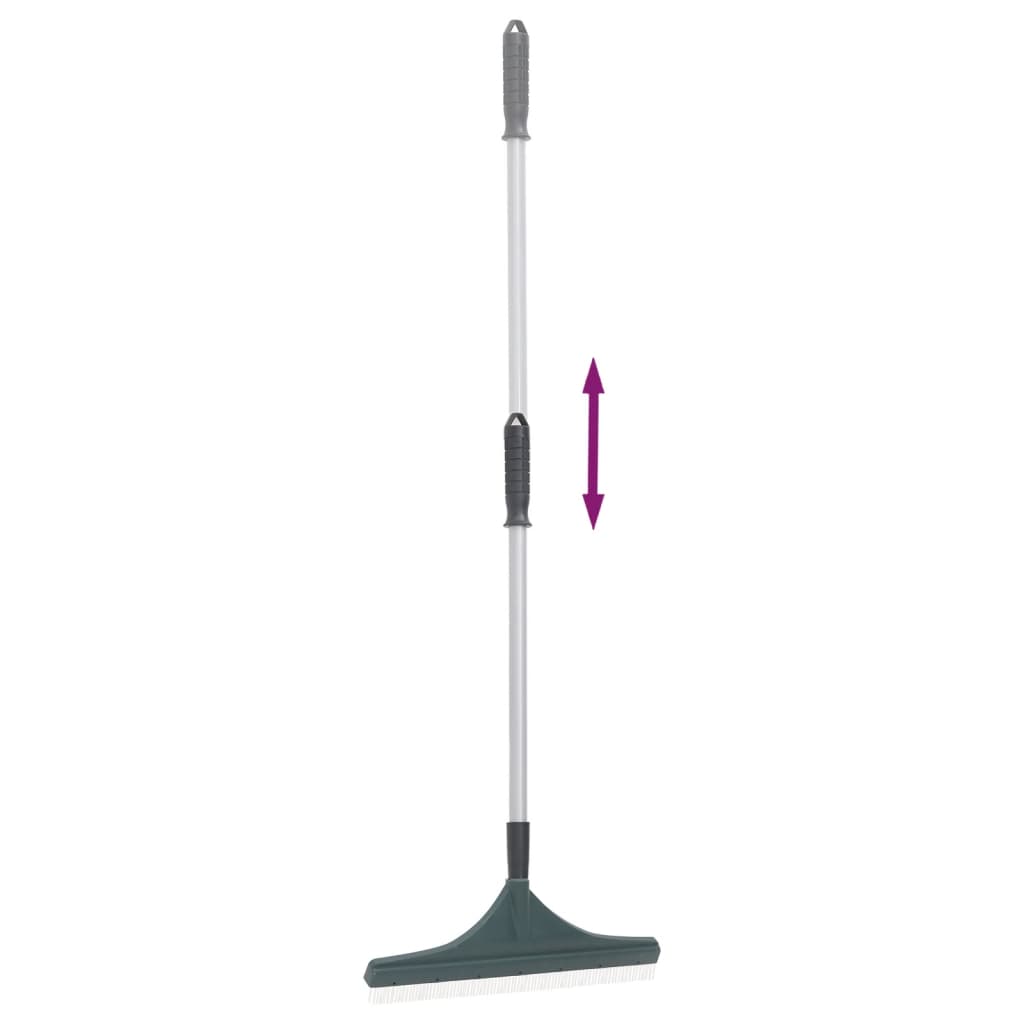 Rastrello per Erba Artificiale Verde Scuro 131 cm in PP