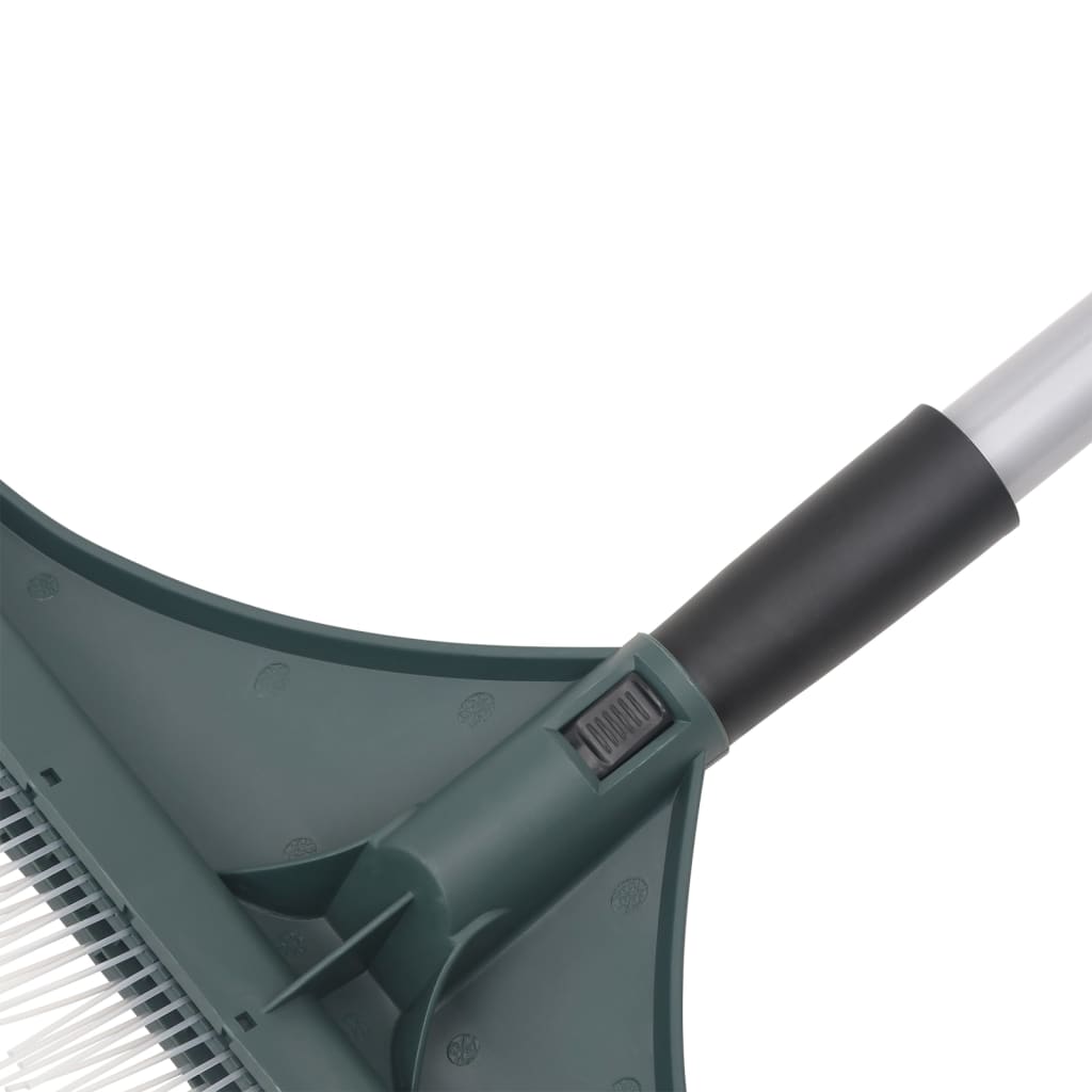 Rastrello per Erba Artificiale Verde Scuro 131 cm in PP