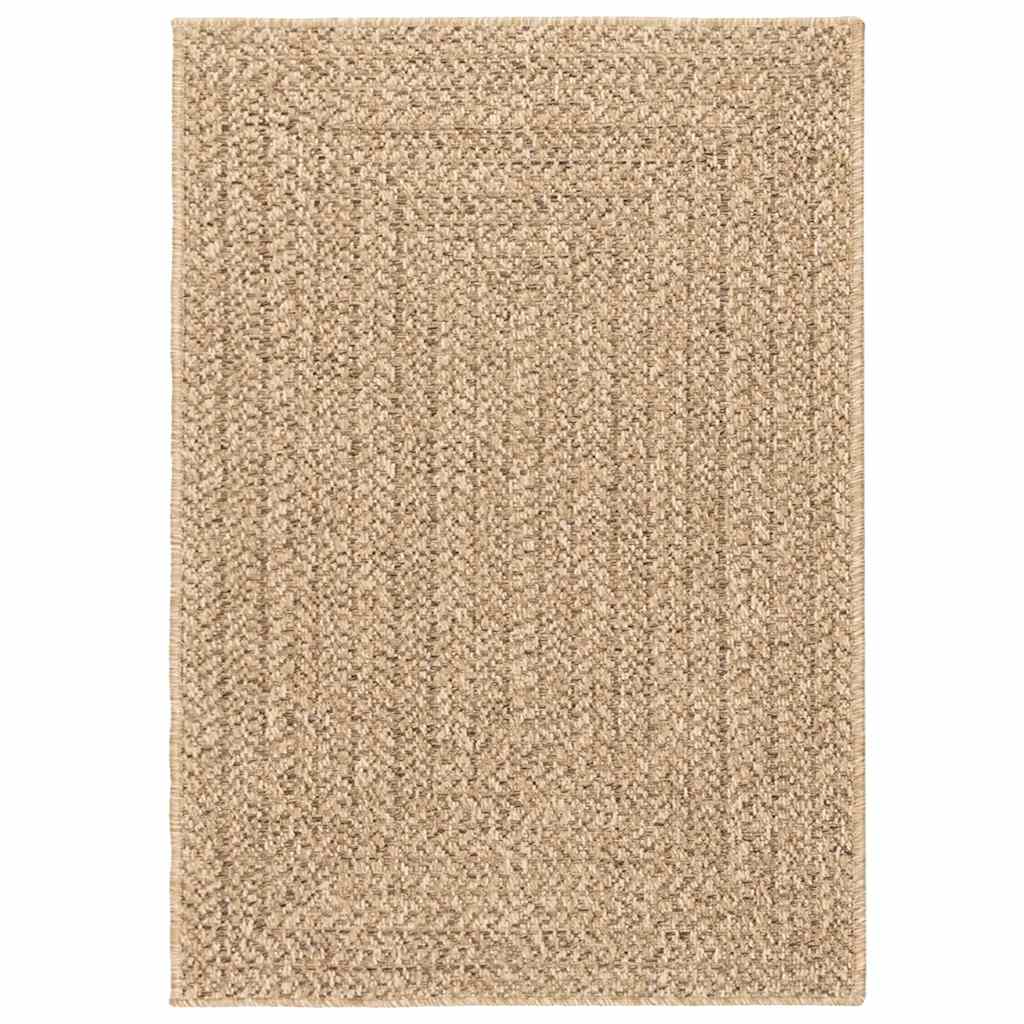 Tappeto ZIZUR 160x230 cm Aspetto Iuta per Interni ed Esterni
