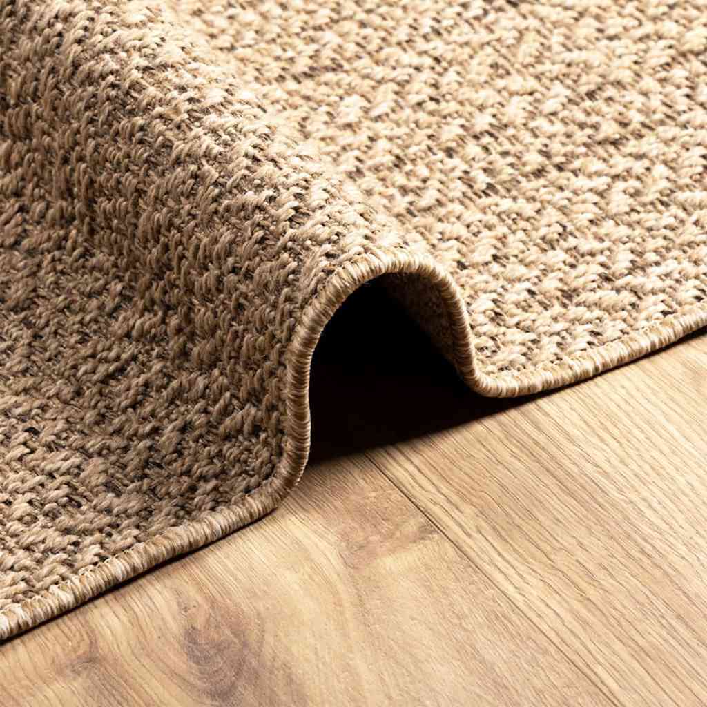 Tappeto ZIZUR 160x230 cm Aspetto Iuta per Interni ed Esterni