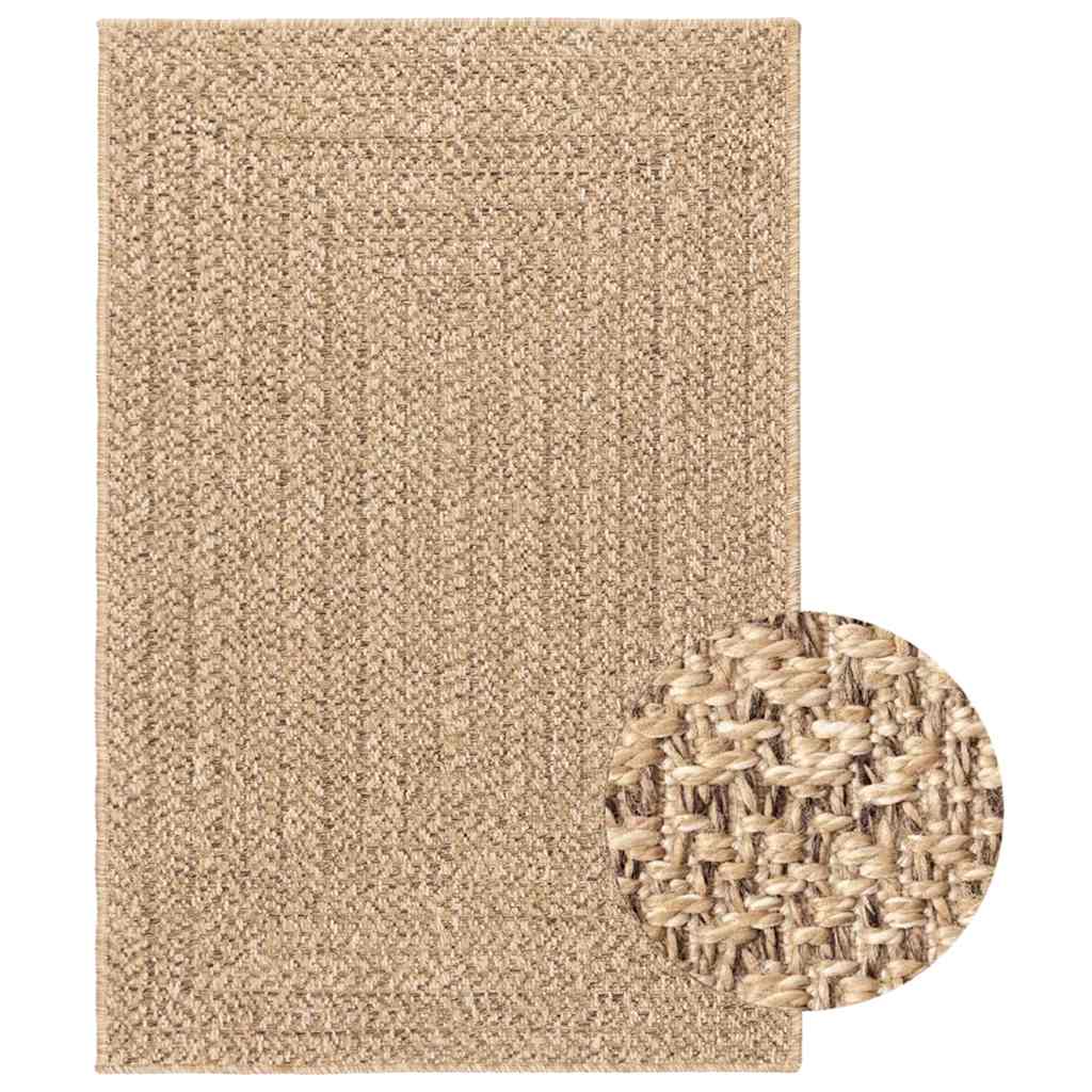 Tappeto ZIZUR 200x290 cm Aspetto Iuta per Interni ed Esterni