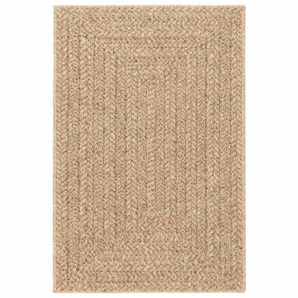 Tappeto ZIZUR 200x290 cm Aspetto Iuta per Interni ed Esterni
