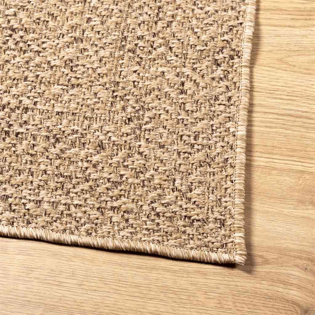 Tappeto ZIZUR 200x290 cm Aspetto Iuta per Interni ed Esterni