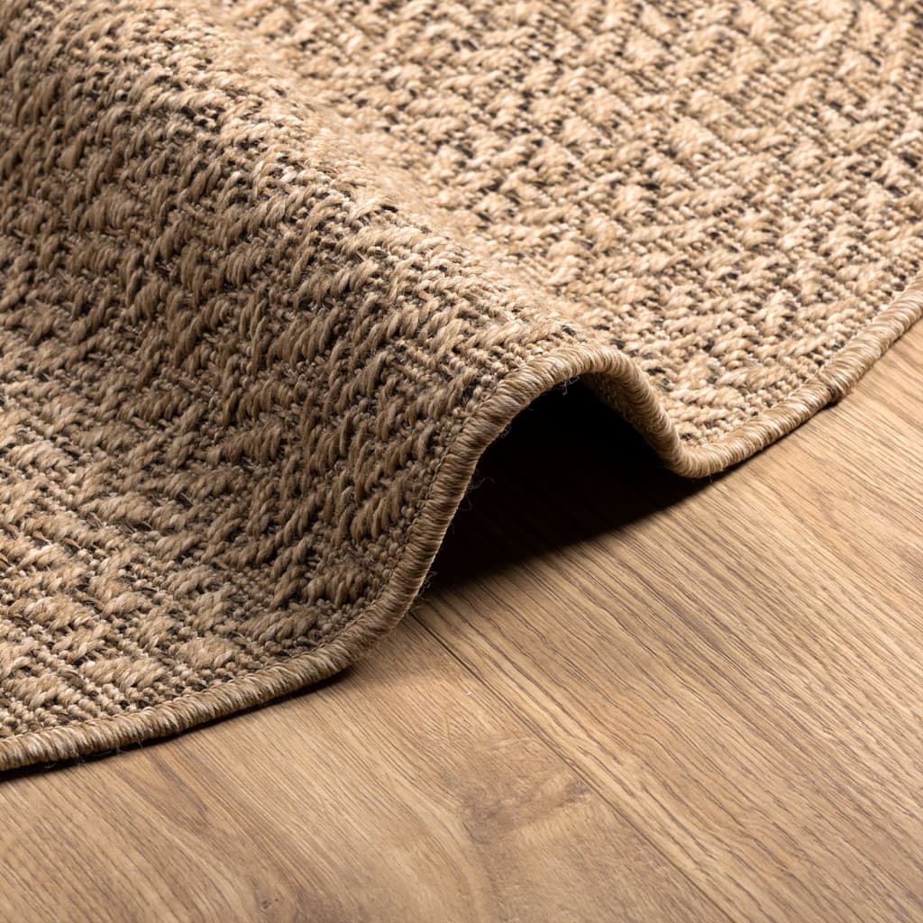 Tappeto ZIZUR 90 cm Aspetto Iuta per Interni ed Esterni