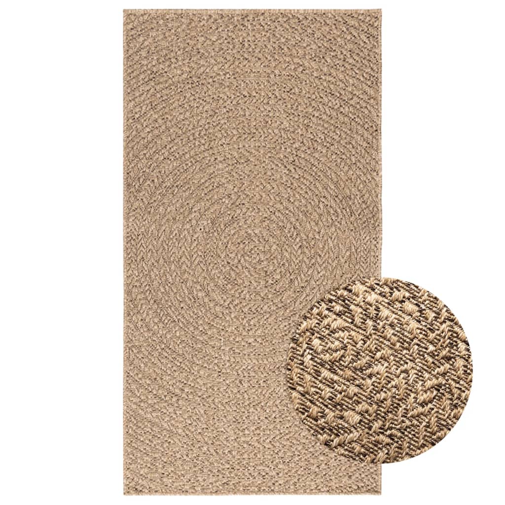 Tappeto ZIZUR 80x150 cm Aspetto Iuta per Interni ed Esterni