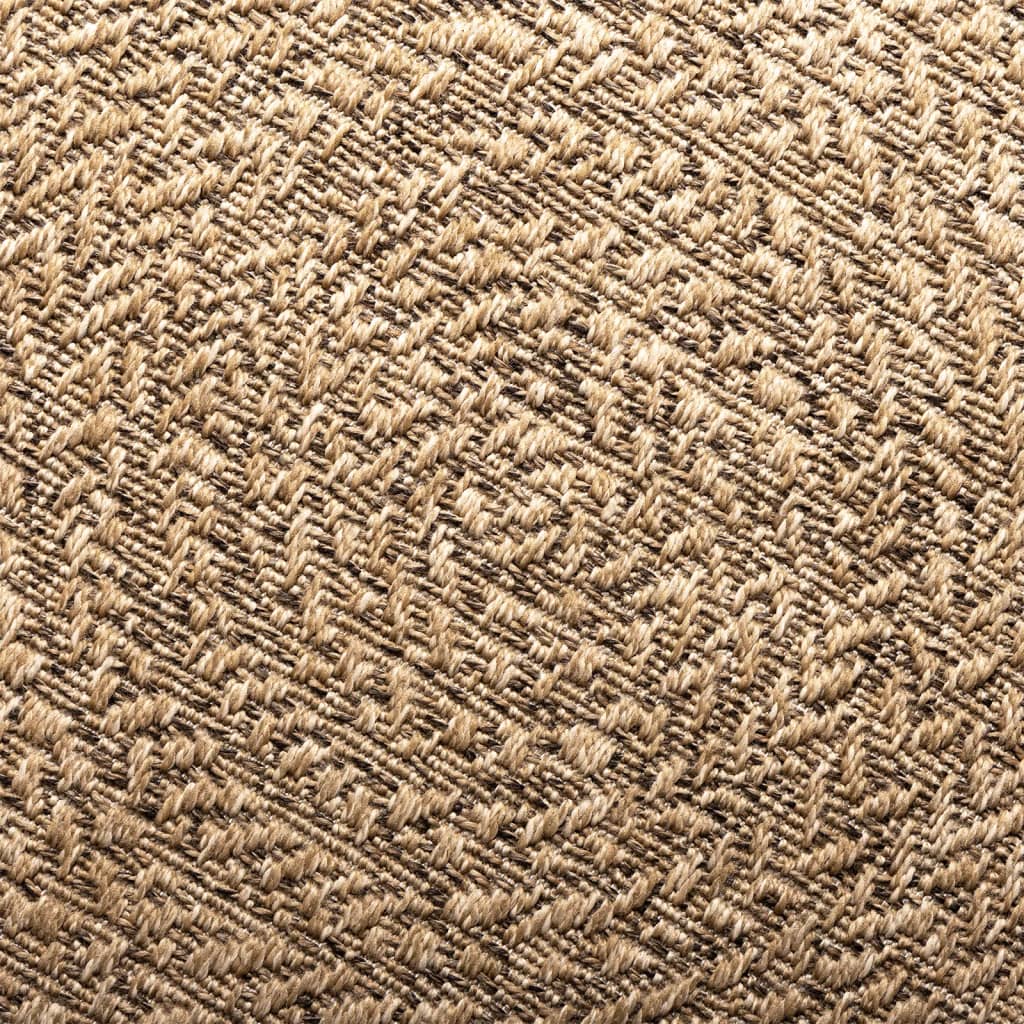 Tappeto ZIZUR 80x150 cm Aspetto Iuta per Interni ed Esterni