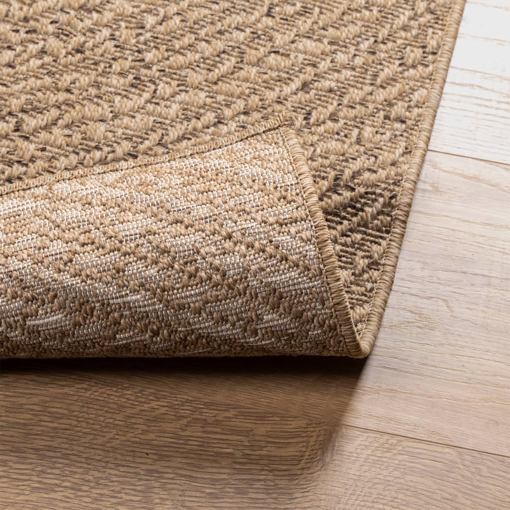 Tappeto ZIZUR 200x290 cm Aspetto Iuta per Interni ed Esterni