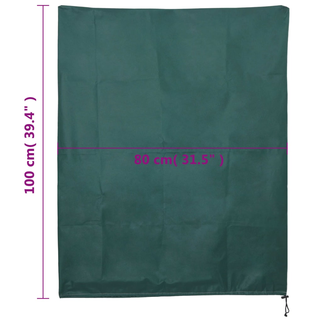 Coperture con Coulisse per Piante 4pz 70 g/m² 0,8x1 m