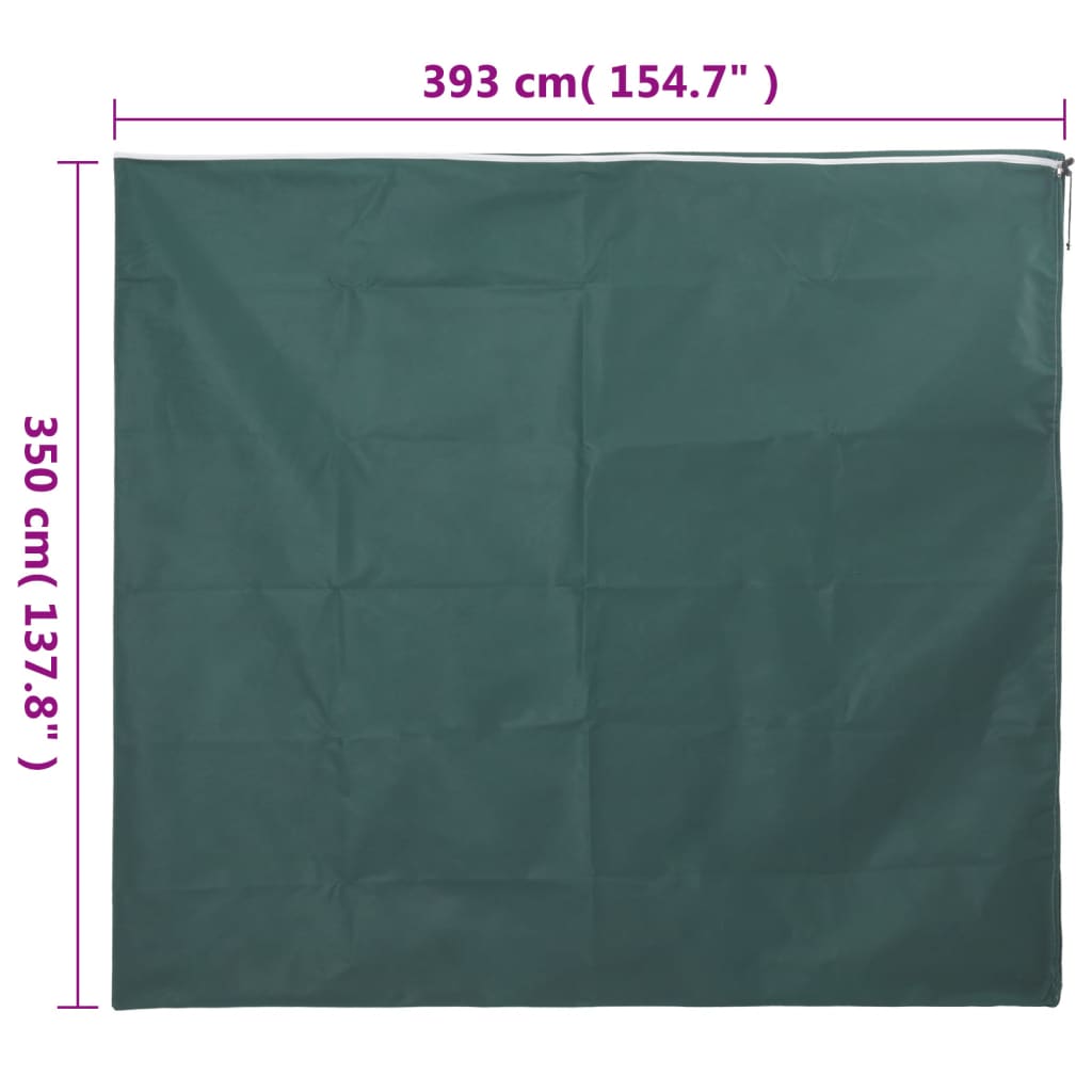 Copertura con Cerniera per Piante 70 g/m² 3,93x3,5 m