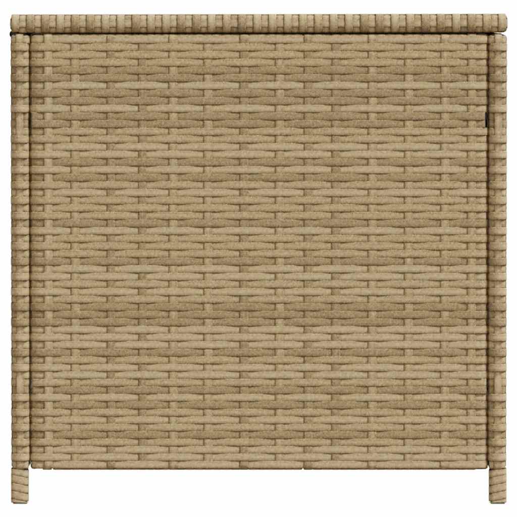 Contenitore da Giardino Beige Misto 469L in Polyrattan