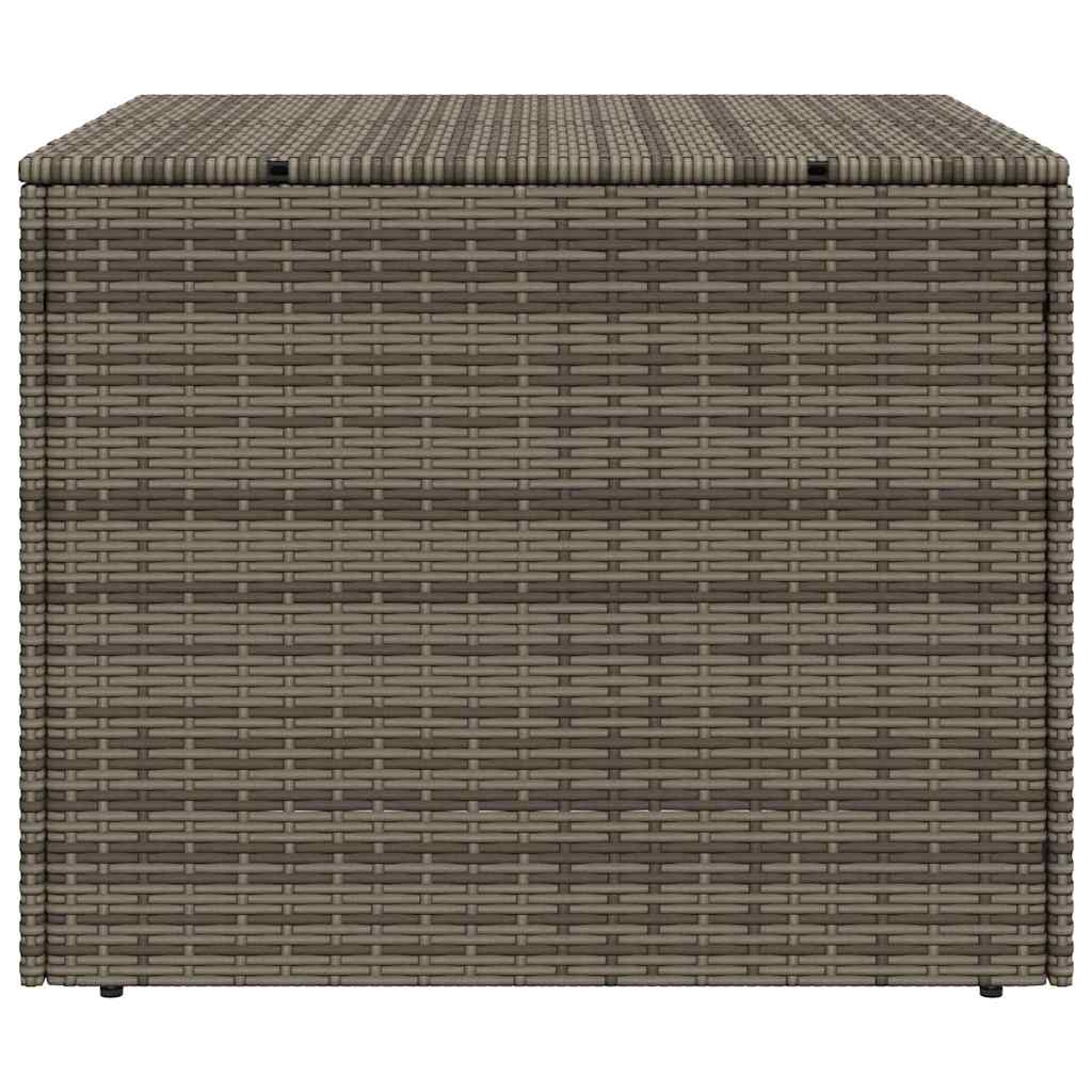 Contenitore da Giardino Grigio 291L in Polyrattan