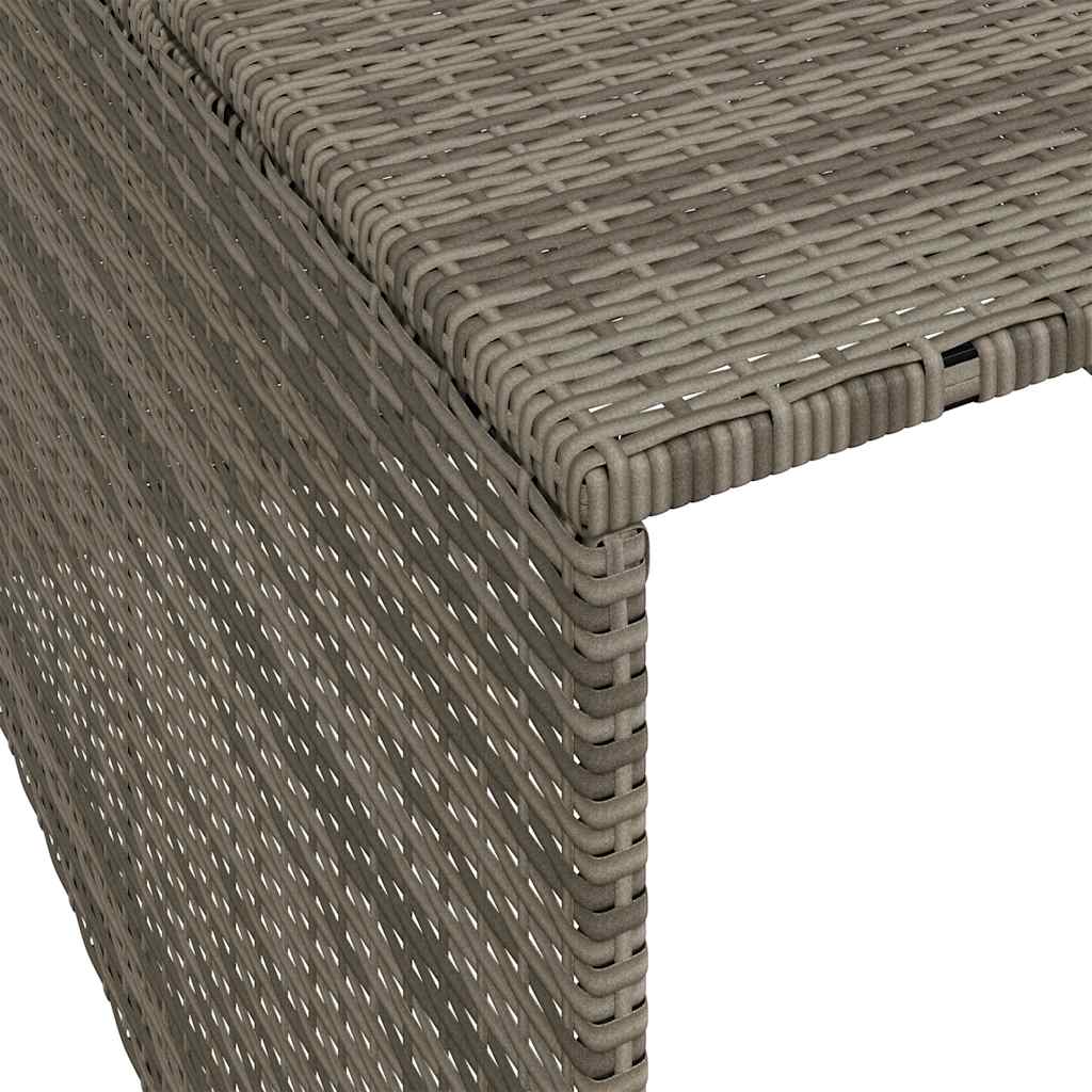 Garage per Robot Tosaerba Grigio 86x90x52/57 cm in Polyrattan
