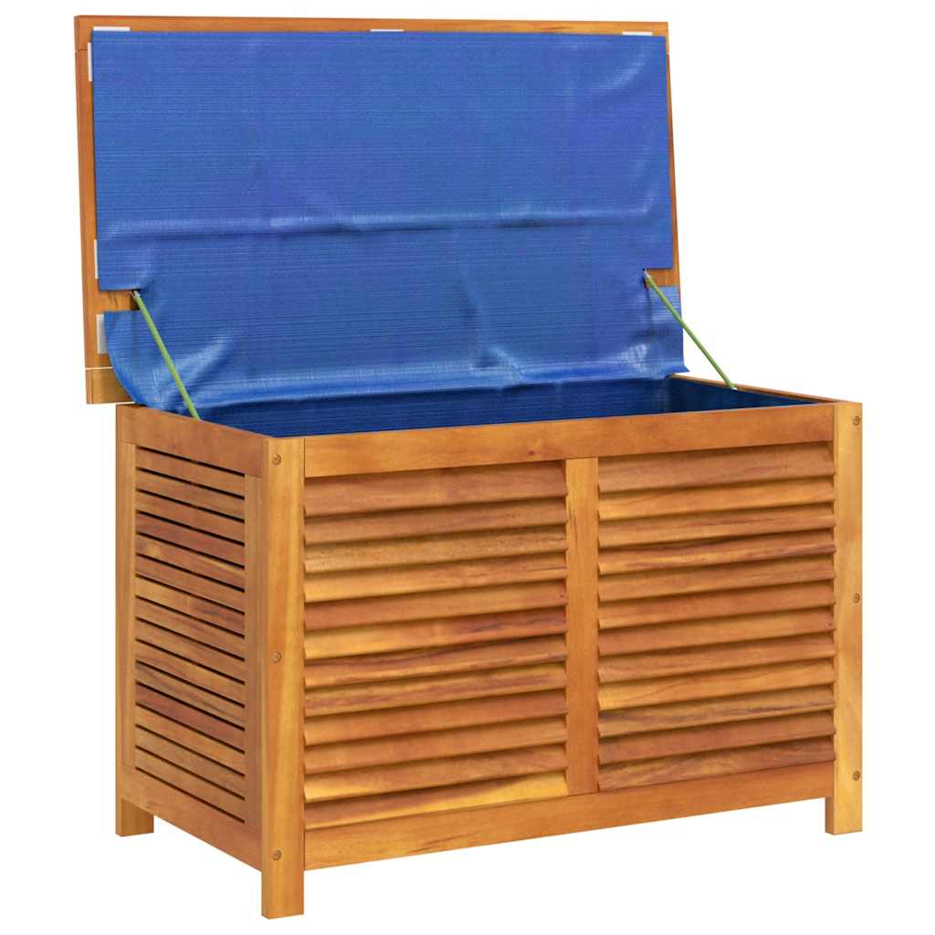 Contenitore Giardino con Feritoia 90x50x56cm Massello Acacia