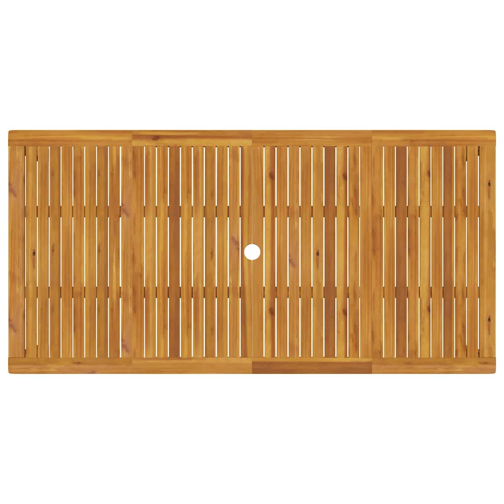 Tavolo da Pranzo da Giardino 180x90x75 cm Legno Massello Acacia