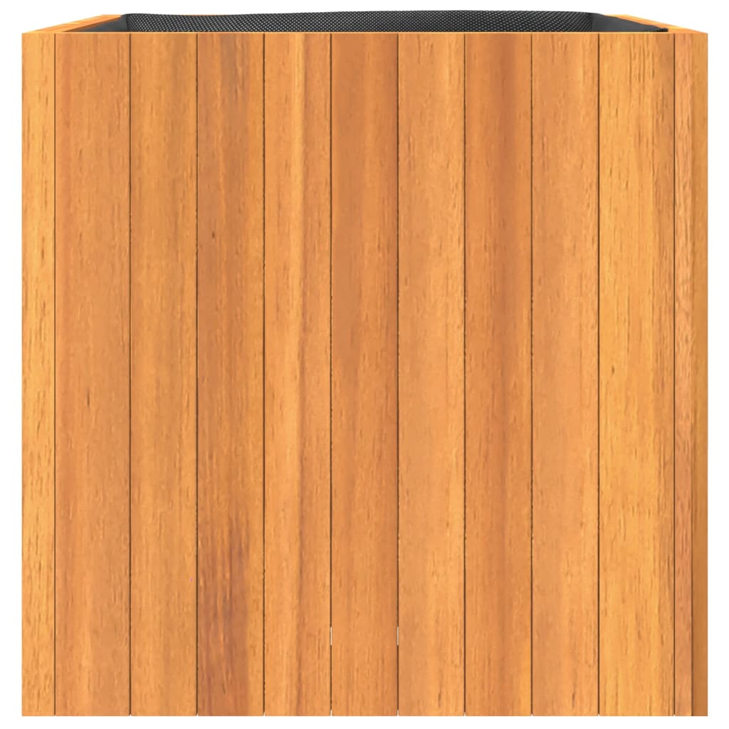Fioriera da Giardino 45x45x45 cm in Legno Massello di Acacia