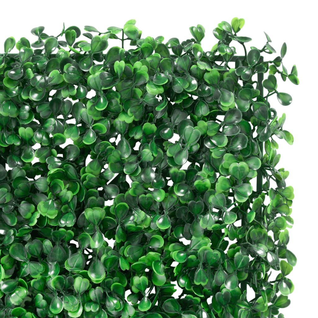   Recinzione Foglie Arbusti Artificiali 24 pz Verde 40x60 cm