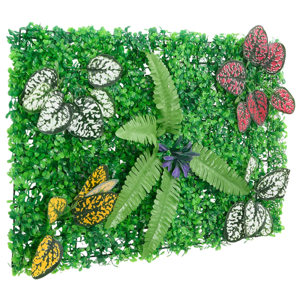   Recinzione Piante Artificiali 6 pz Verde 40x60 cm