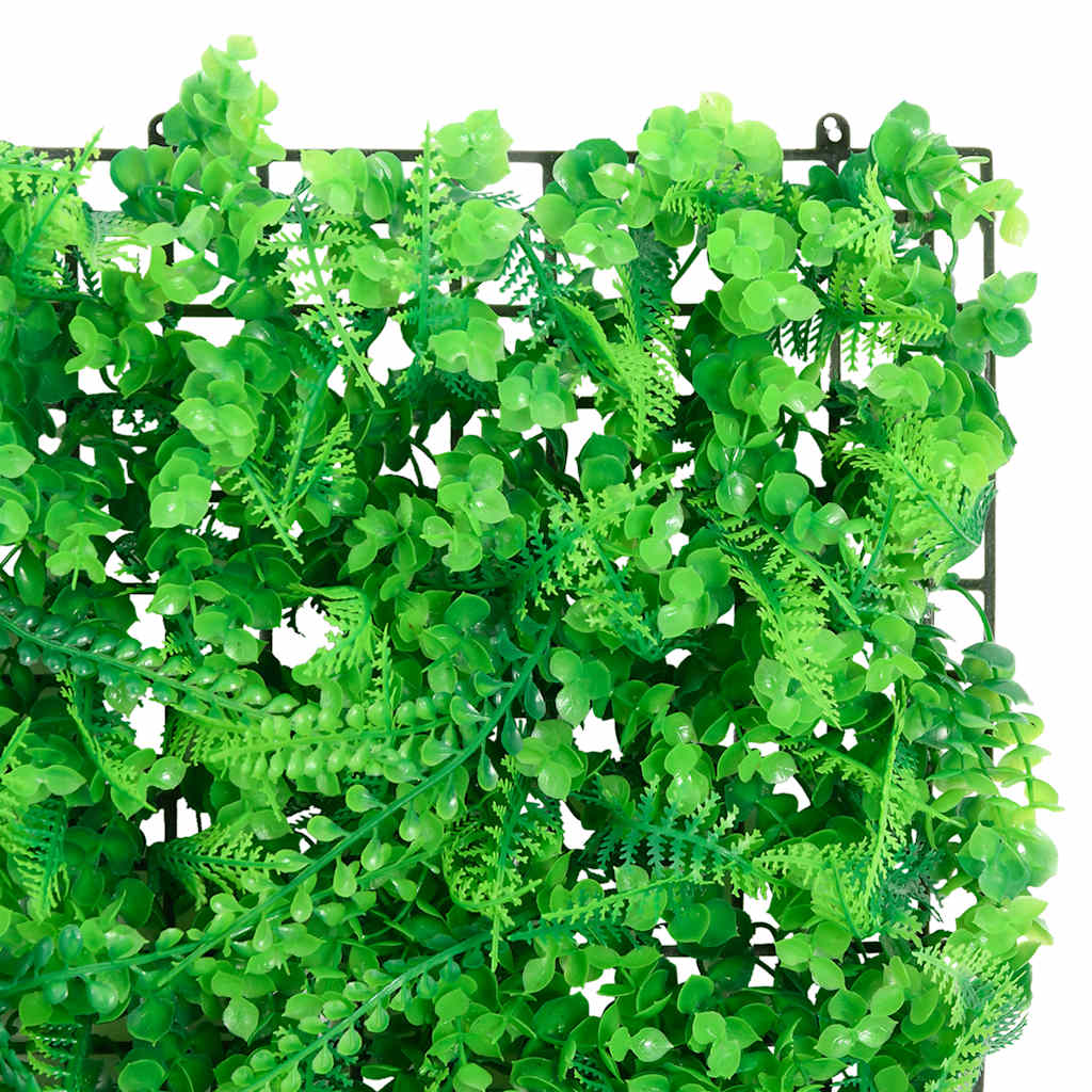   Recinzione Foglie Felce Artificiali 6 pz Verde 40x60 cm