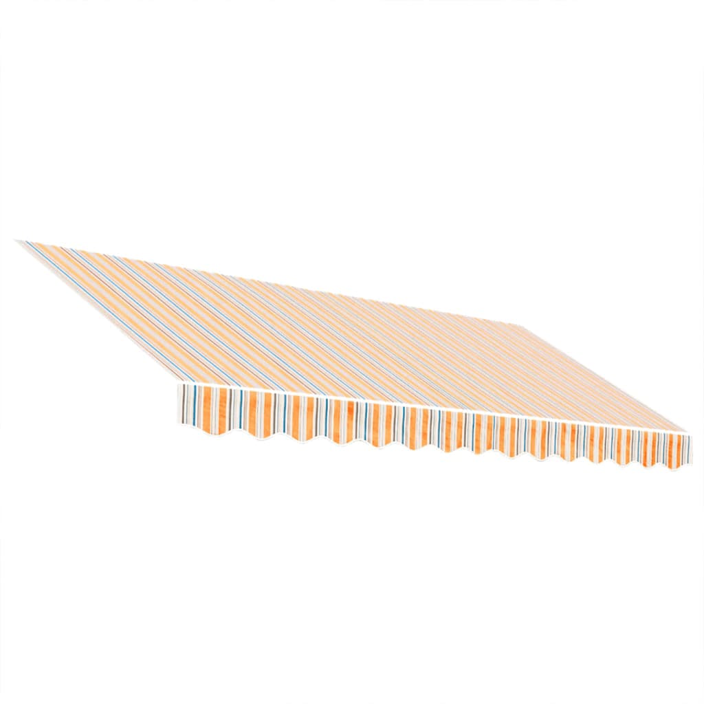 Tessuto di Ricambio per Tenda da Sole Multicolore 350x250 cm Poliestere