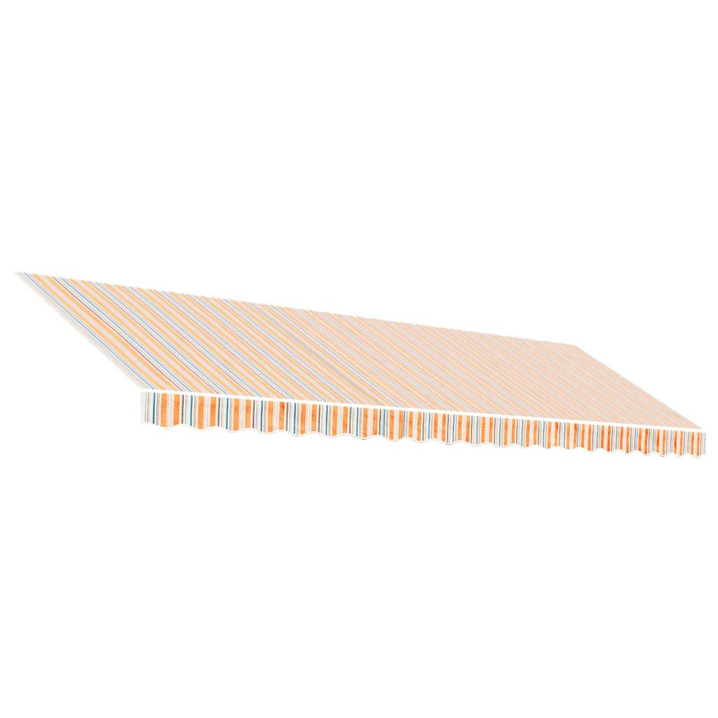 Tessuto di Ricambio per Tenda da Sole Multicolore 500x350 cm Poliestere