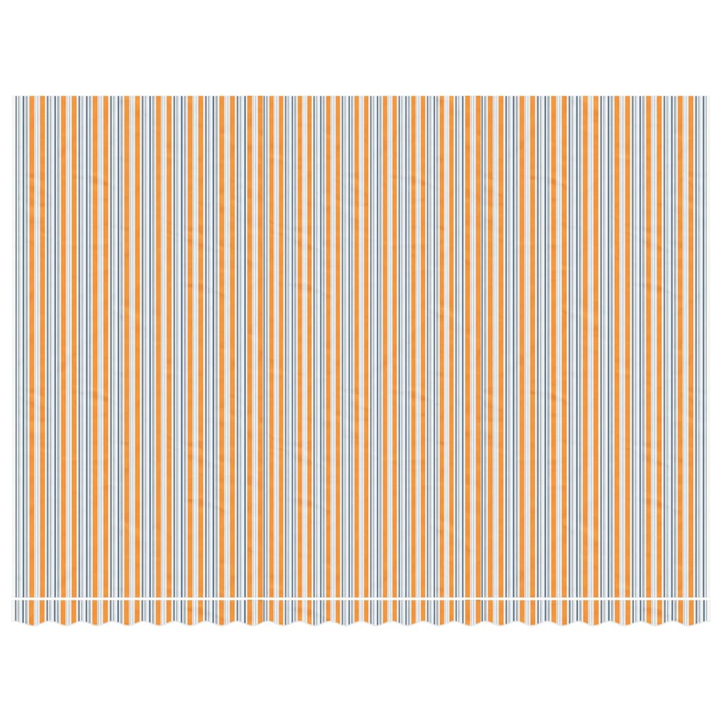 Tessuto di Ricambio per Tenda da Sole Multicolore 500x350 cm Poliestere