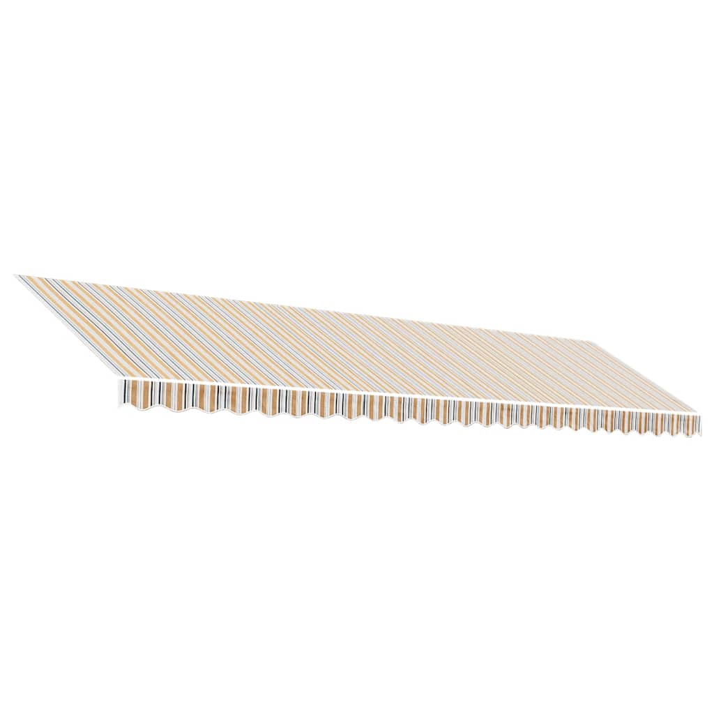 Tessuto di Ricambio per Tenda da Sole Multicolore 600x300 cm Poliestere
