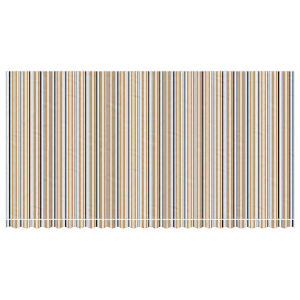 Tessuto di Ricambio per Tenda da Sole Multicolore 600x300 cm Poliestere