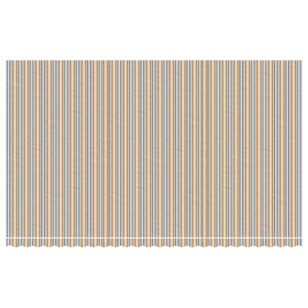 Tessuto di Ricambio per Tenda da Sole Multicolore 600x350 cm Poliestere