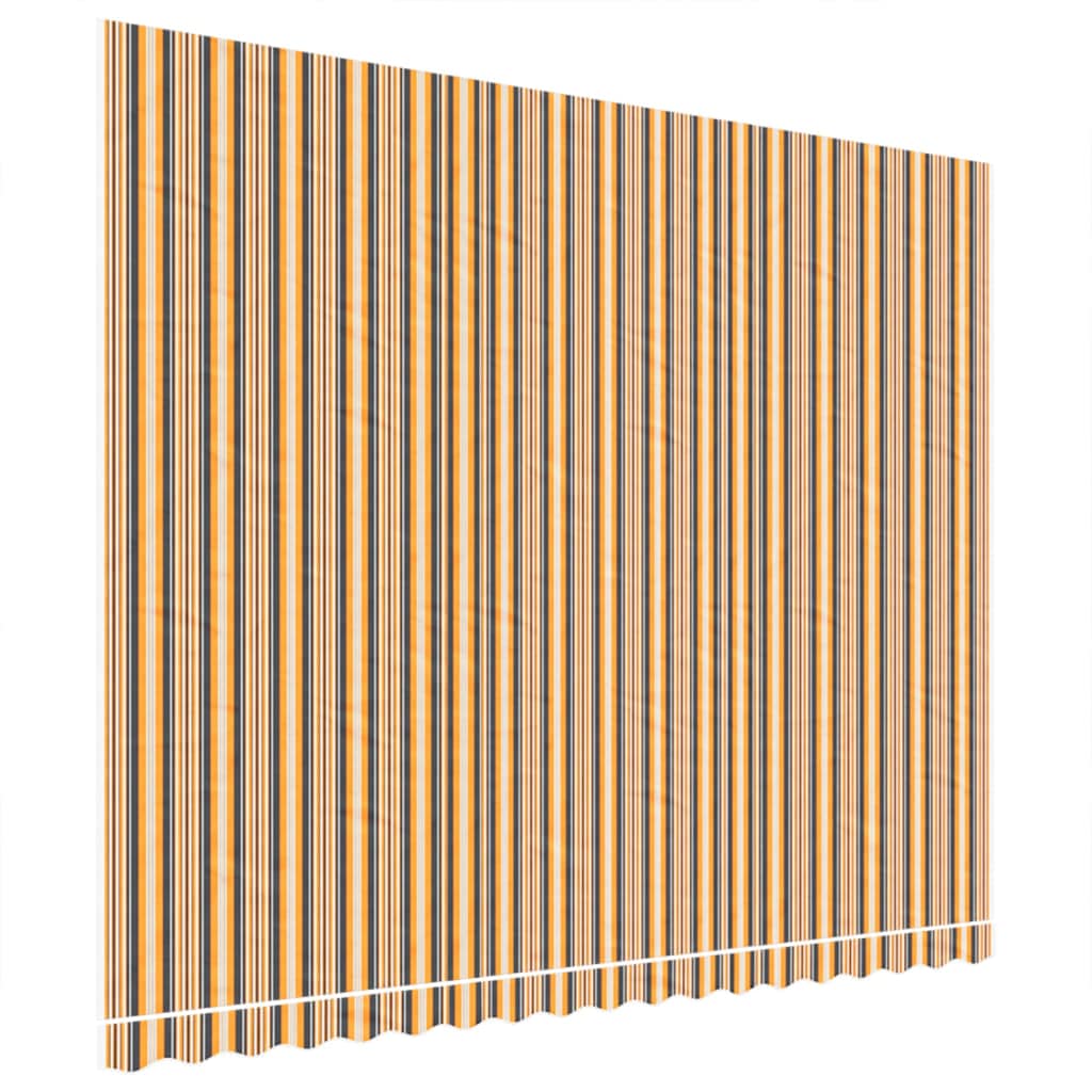 Tessuto di Ricambio per Tenda da Sole Multicolore 450x350 cm Poliestere