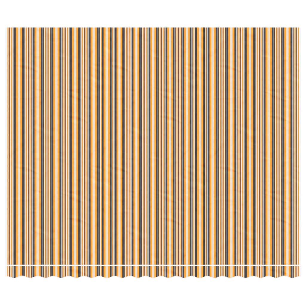 Tessuto di Ricambio per Tenda da Sole Multicolore 450x350 cm Poliestere